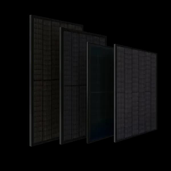 Black Eurener Nexa solar panel array