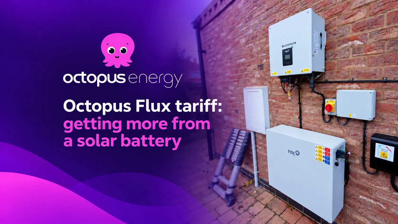 Octopus Flux tariff: getting more from a solar battery